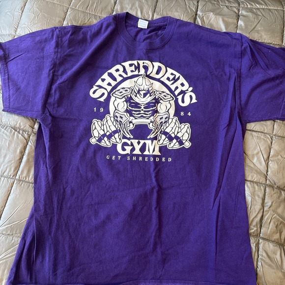 Gildan Other - Vintage TMNT Purple Shredders Gym T-shirt Men's XL